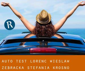 Auto Test Lorenc Wiesław Żebracka Stefania (Krosno)