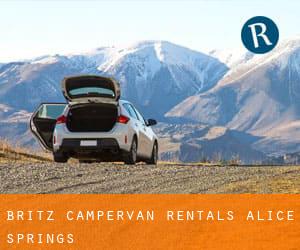 Britz Campervan Rentals (Alice Springs)