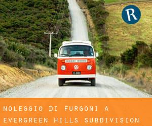 Noleggio di Furgoni a Evergreen Hills Subdivision