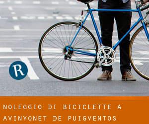 Noleggio di Biciclette a Avinyonet de Puigventós