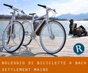 Noleggio di Biciclette a Back Settlement (Maine)