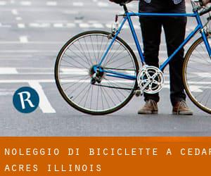 Noleggio di Biciclette a Cedar Acres (Illinois)