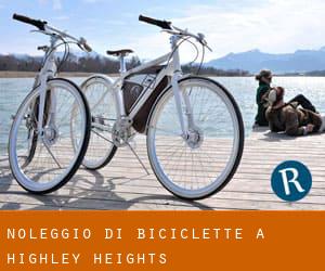 Noleggio di Biciclette a Highley Heights