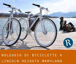 Noleggio di Biciclette a Lincoln Heights (Maryland)