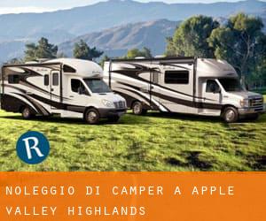 Noleggio di Camper a Apple Valley Highlands