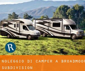 Noleggio di Camper a Broadmoor Subdivision