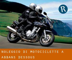 Noleggio di Motociclette a Abbans-Dessous