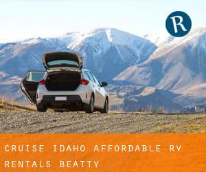 Cruise Idaho Affordable RV Rentals (Beatty)