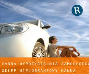 Hanna Wypożyczalnia Samochodów Sklep Wielobranżowy Hanna (Bolszewo) #2