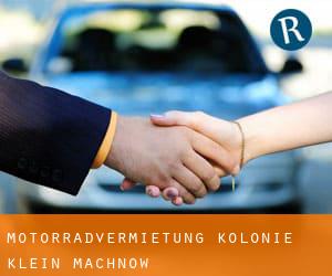 Motorradvermietung (Kolonie Klein Machnow)