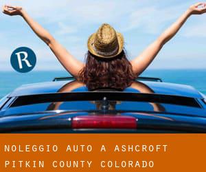 noleggio auto a Ashcroft (Pitkin County, Colorado)